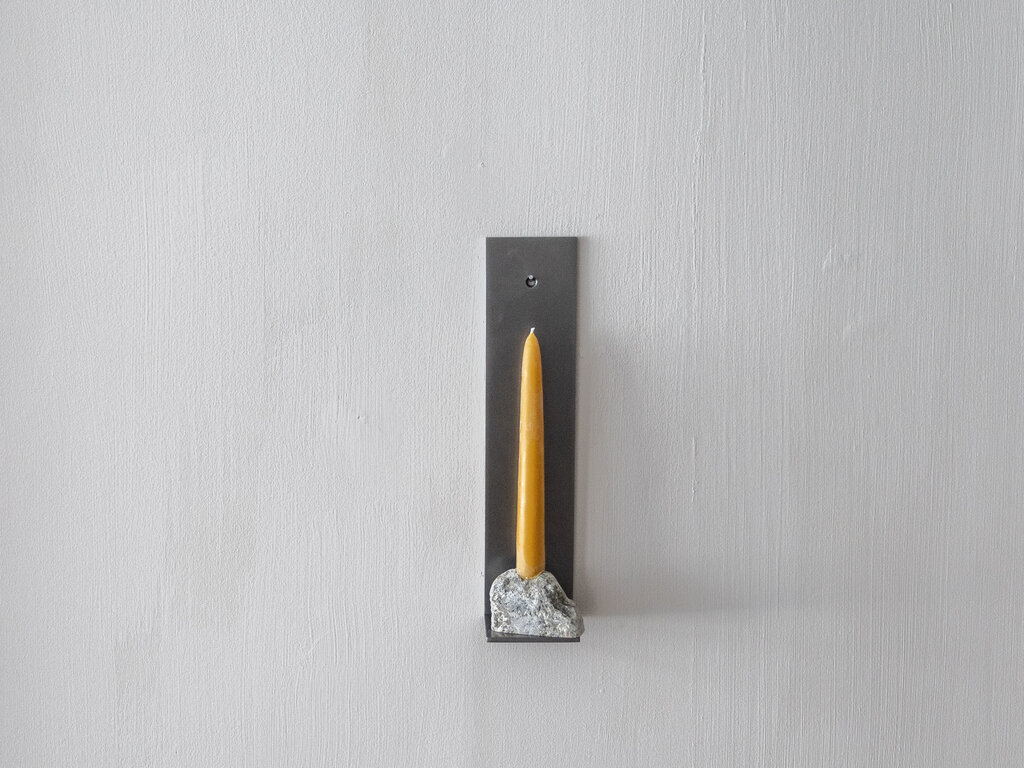 Candle wall sconce no. 64 by Elizabeth Lenny