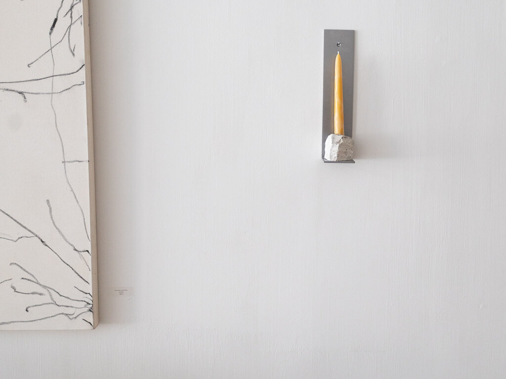 Elizabeth Lenny Candle Wall Sconce No. 63 by Elizabeth Lenny