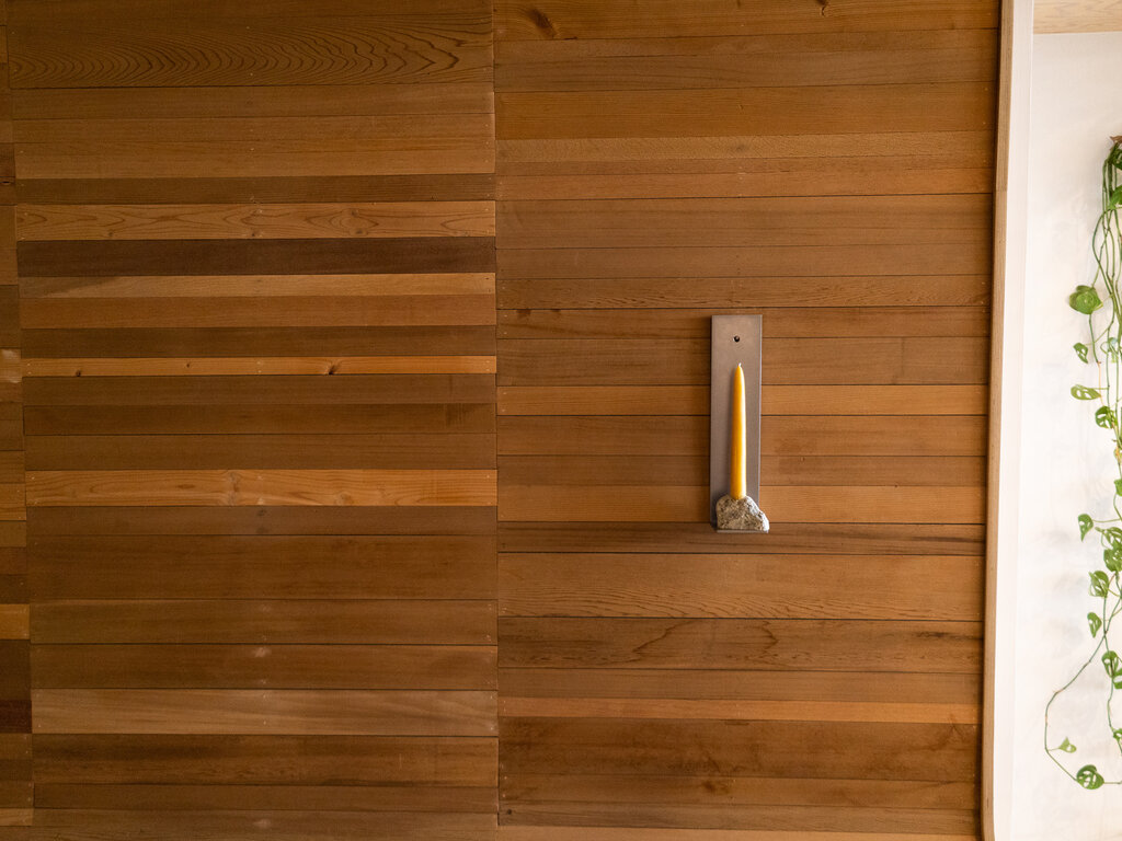 Candle wall sconce no. 64 by Elizabeth Lenny