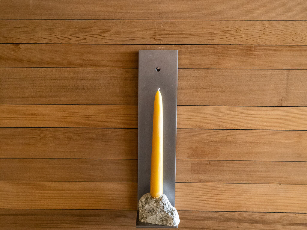 Elizabeth Lenny Candle Wall Sconce No. 64 by Elizabeth Lenny