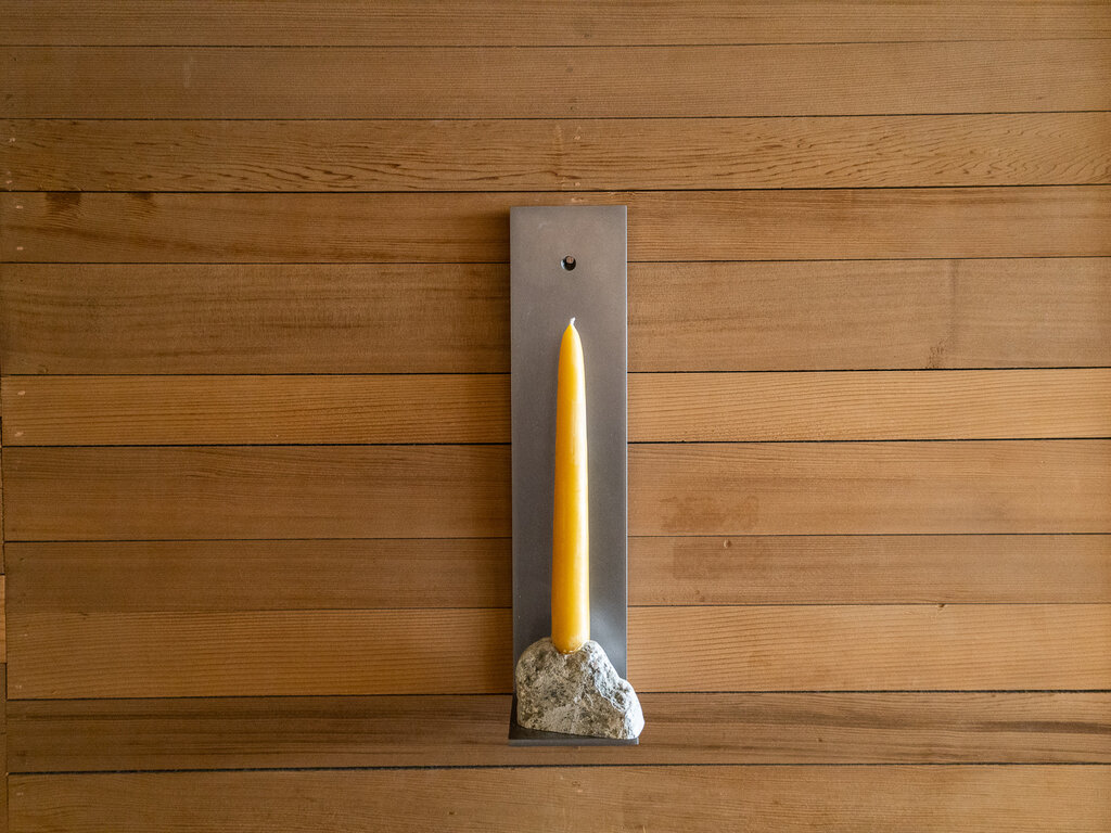 Elizabeth Lenny Candle Wall Sconce No. 64 by Elizabeth Lenny