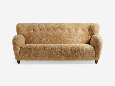 Dagmar Karu 3 Seater Sofa (Sheepskin)