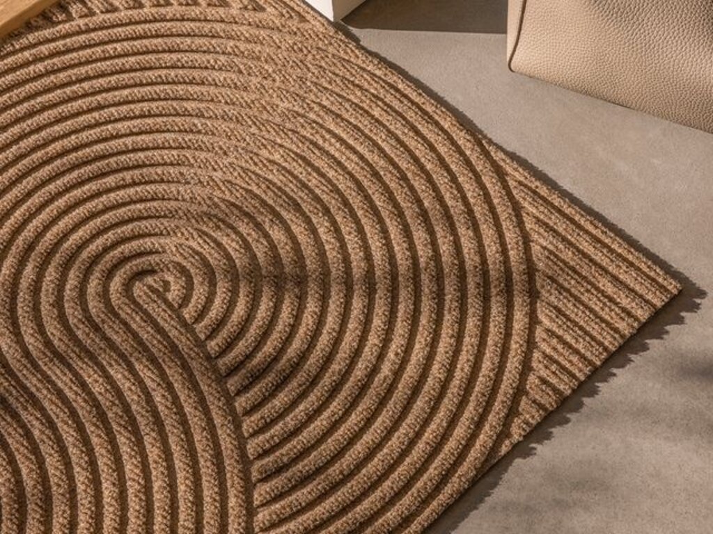 Kristine Five Melvær Large Sand Entry Mat, 33" x 51" from Heymat