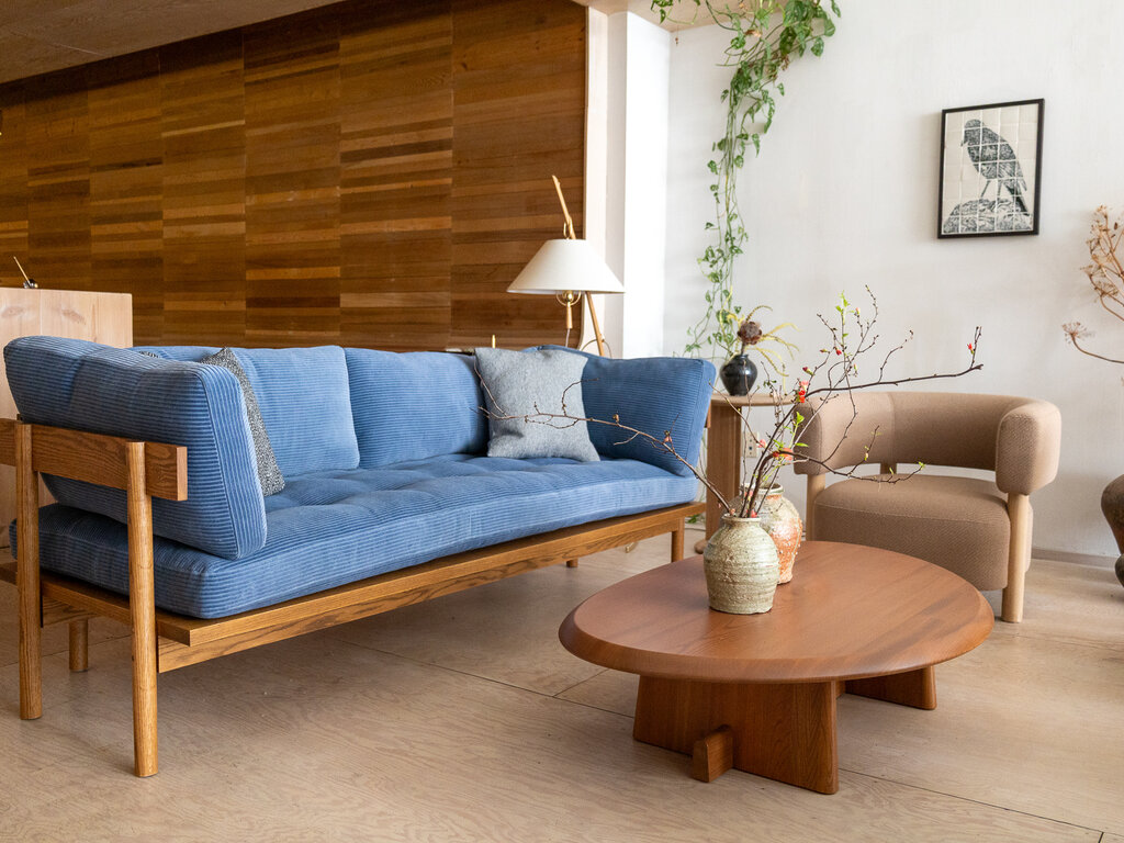 Thom Fougere for Mjölk Mjölk Arm Sofa