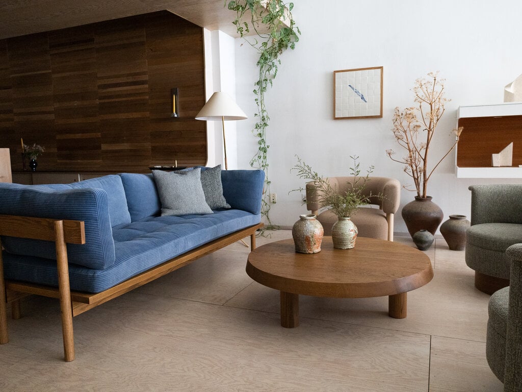 Thom Fougere for Mjölk Mjölk Round coffee table