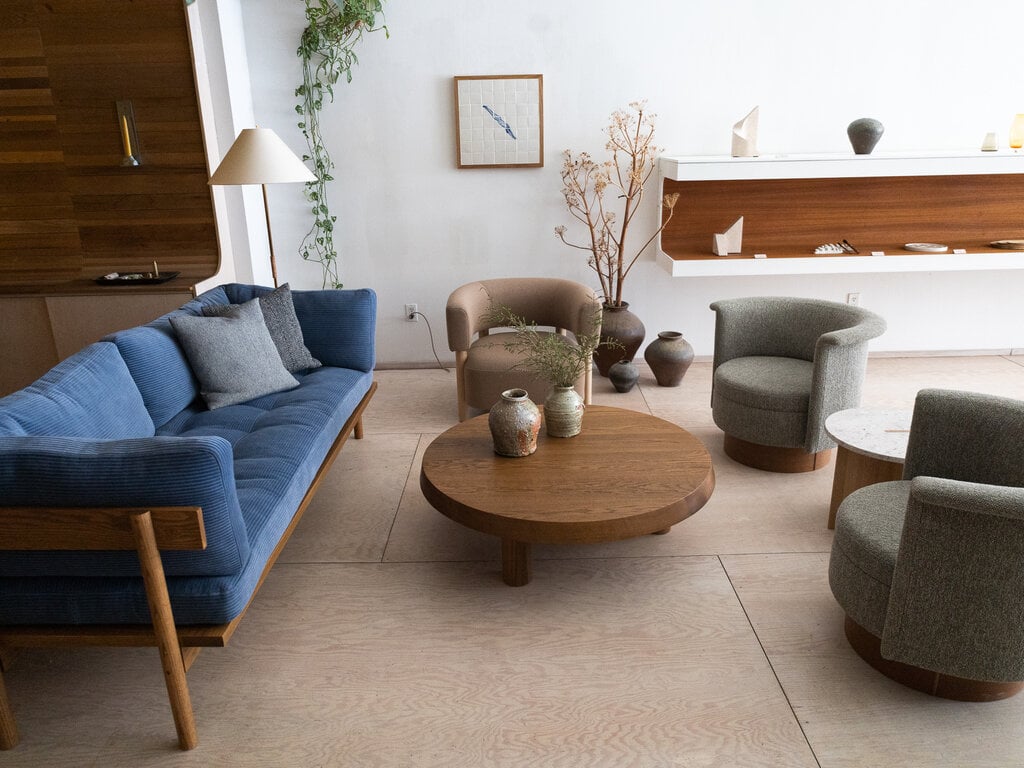 Thom Fougere for Mjölk Mjölk Round coffee table