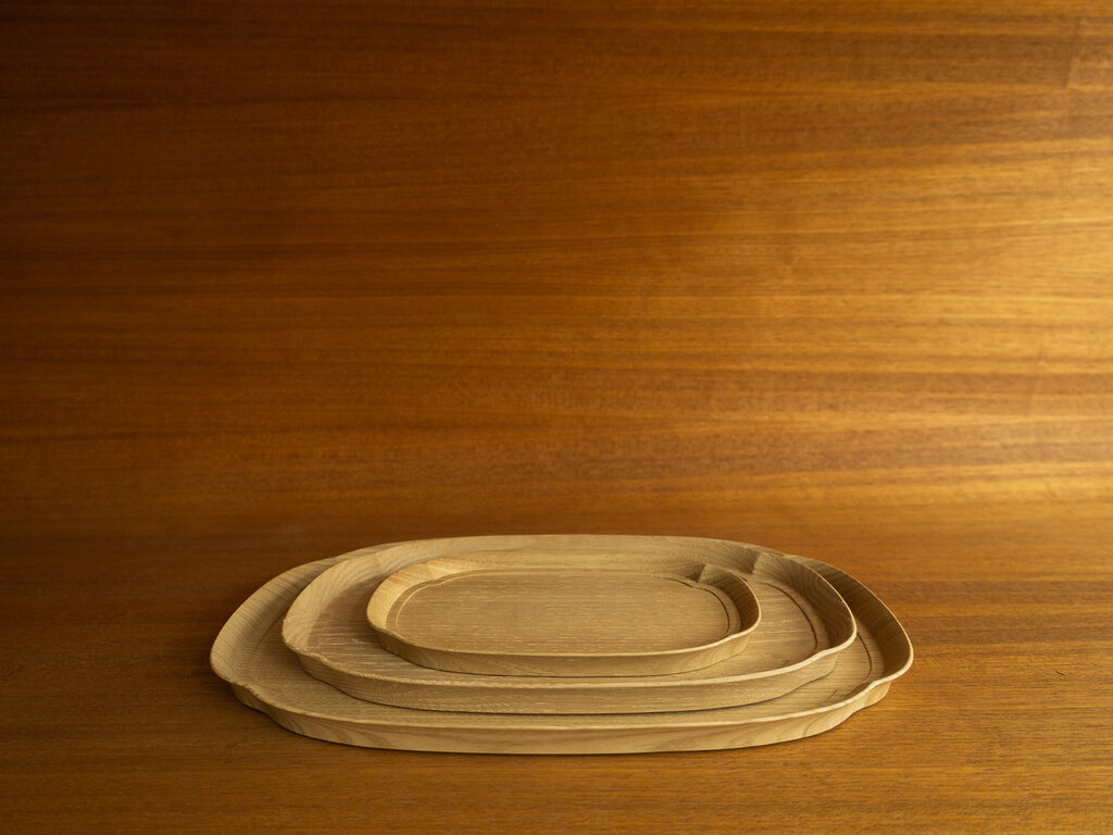 Oji Masanori KITO Flowering Quince Tray (Large)