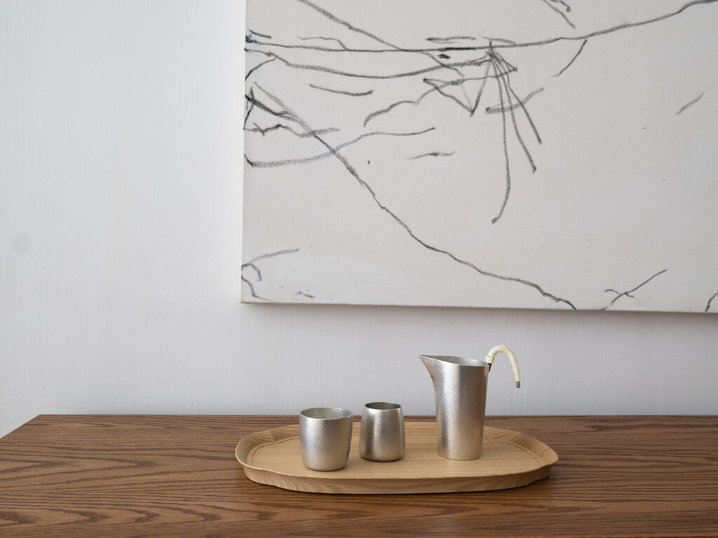 Oji Masanori KITO Flowering Quince Tray (Large)