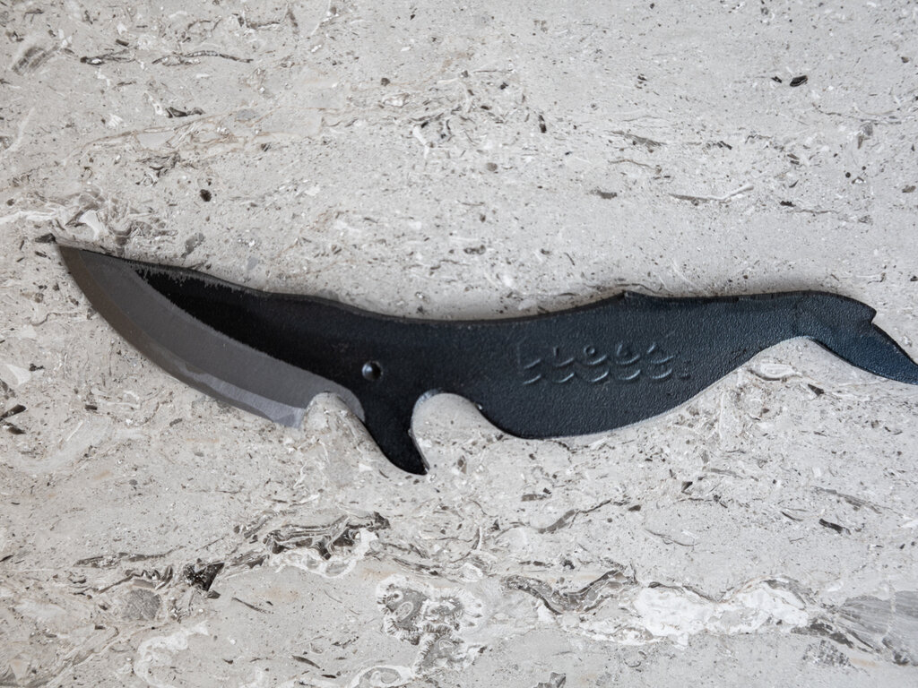 Tetsu Yamashita Minke whale knife