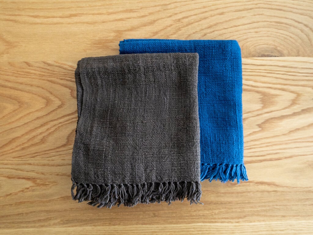 Jurgen Lehl Hand-spun Hand Towel (Charcoal)