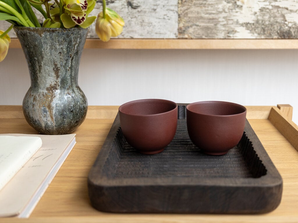 Jonas Lindholm Teacup (Red Clay)