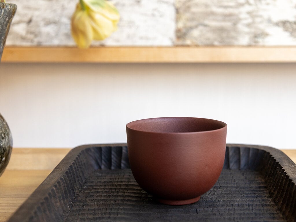 Jonas Lindholm Teacup (Red Clay)