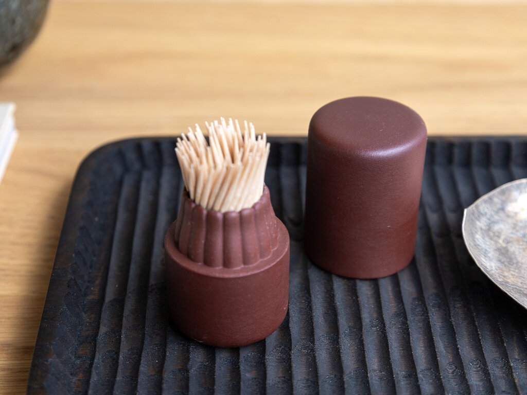 Jonas Lindholm Toothpick Holder (Red Clay)