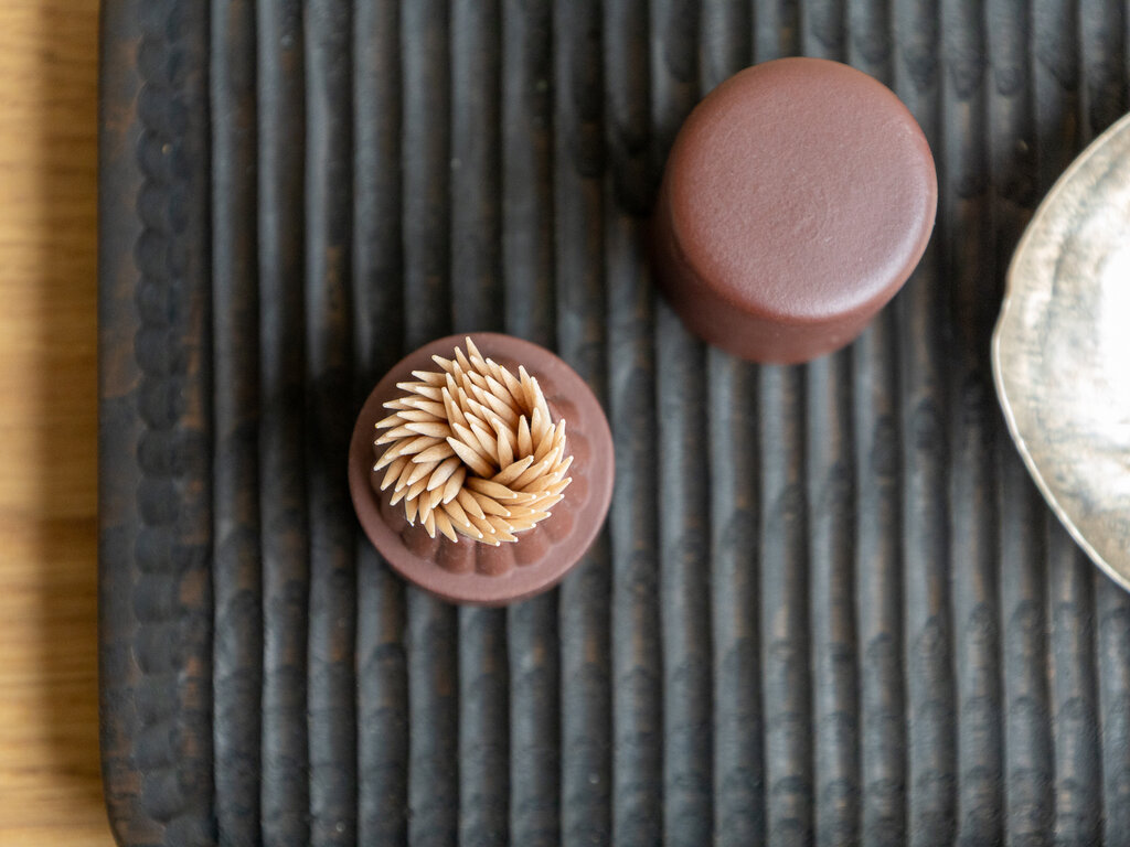 Jonas Lindholm Toothpick Holder (Red Clay)