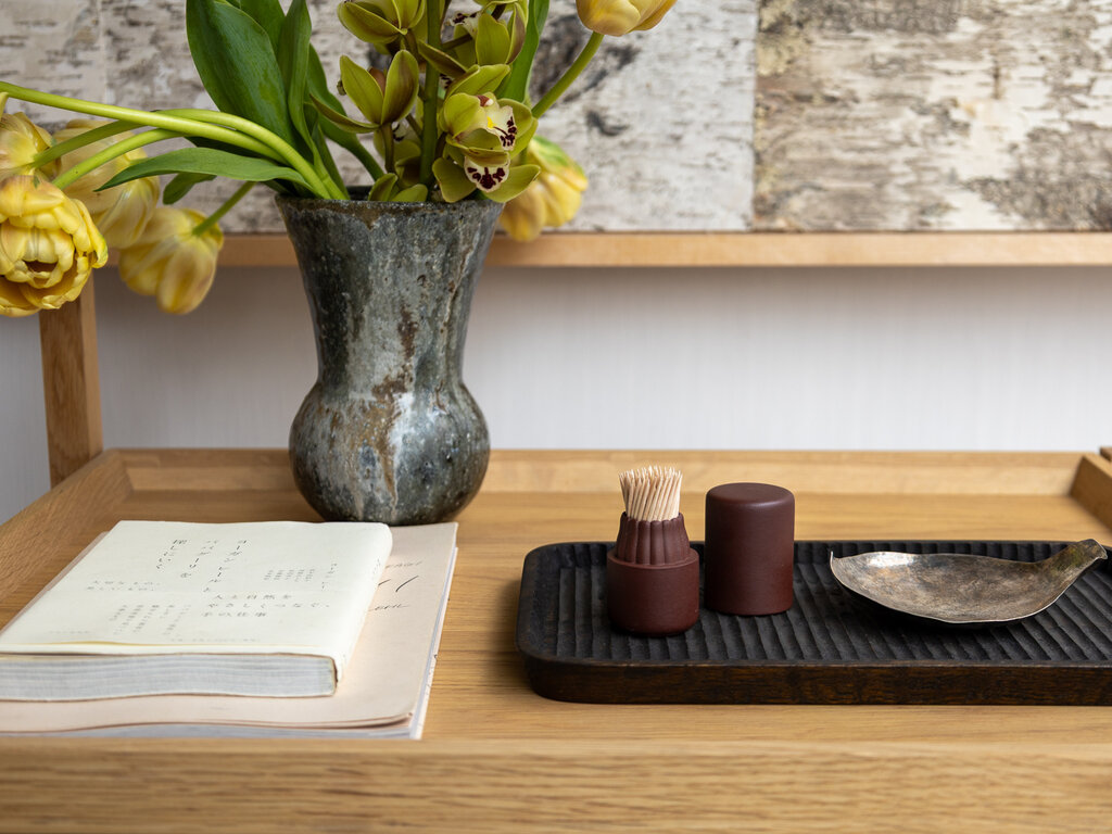 Jonas Lindholm Toothpick Holder (Red Clay)