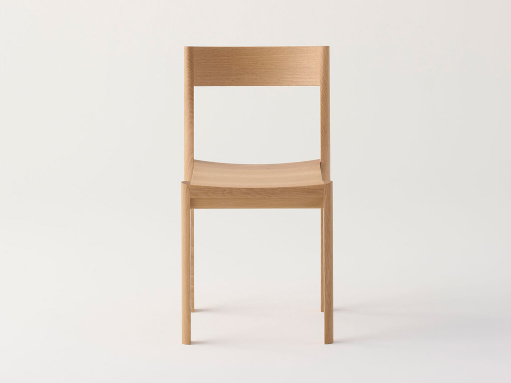 Ichirin Chair (Wooden Seat) by Ronan Bouroullec
