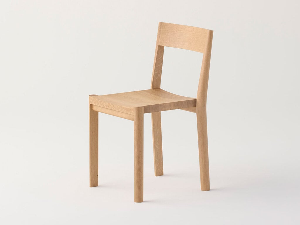 Ichirin Chair (Wooden Seat) by Ronan Bouroullec