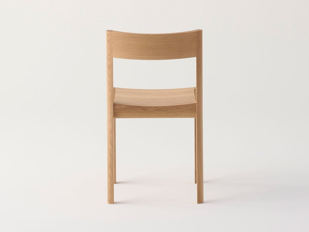 Ichirin Chair (Wooden Seat) by Ronan Bouroullec