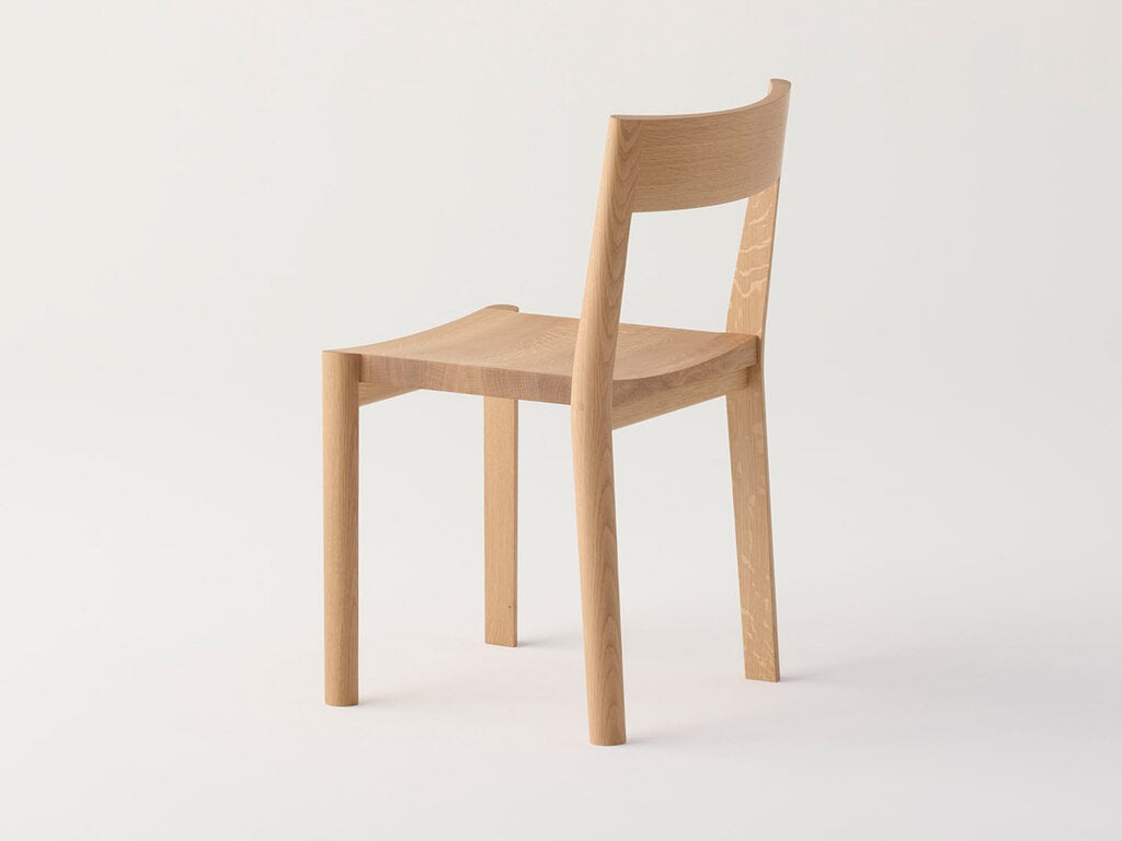 Ichirin Chair (Wooden Seat) by Ronan Bouroullec