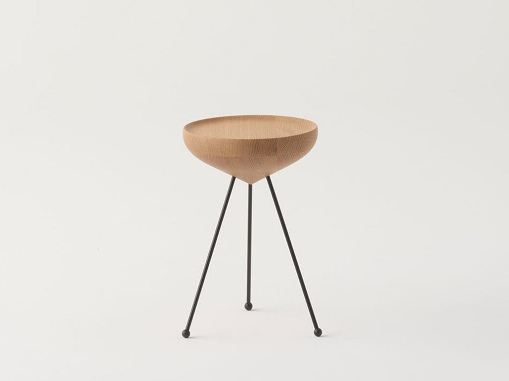 GamFratesi for Koyori Kinomi side table, large by Gam Fratesi