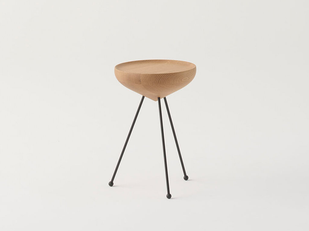 GamFratesi for Koyori Kinomi side table, large by Gam Fratesi