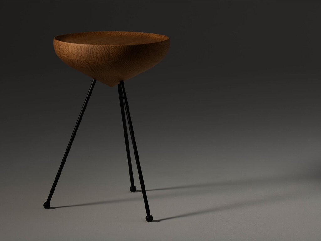 GamFratesi for Koyori Kinomi side table, large by Gam Fratesi