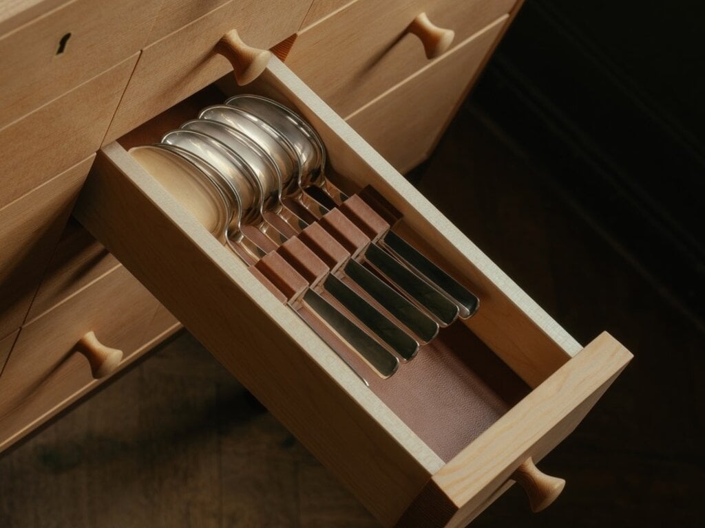 Finn Juhl Silverware Cabinet by Finn Juhl
