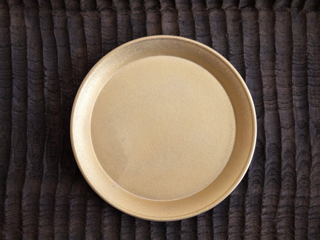 Oji Masanori Round plate, Large by Oji Masanori