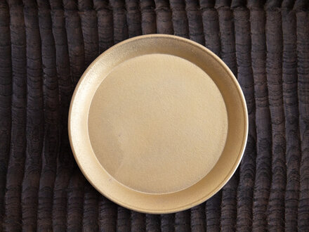 Oji Masanori for Futagami Brass Round Plate (Large)