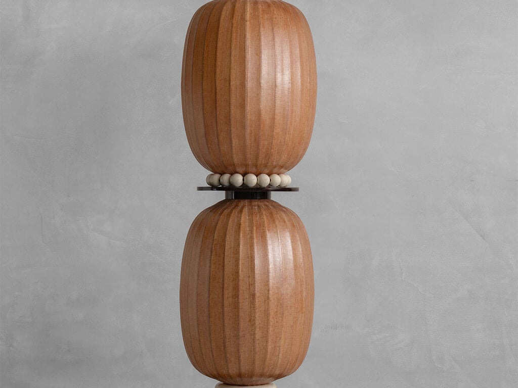 Taiwan-Lantern Lotus Charm Floor Lamp
