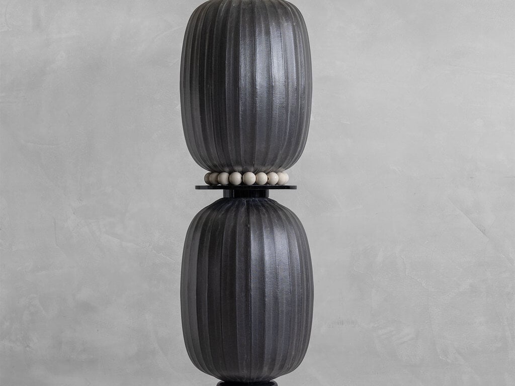 Taiwan-Lantern Lotus Charm Floor Lamp