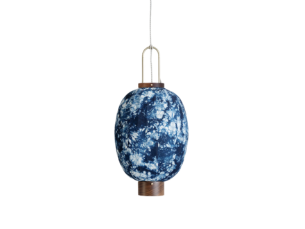 Taiwan-Lantern Oval Pendant (Taroko Gorge)
