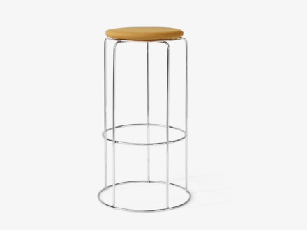 &Tradition VP16 Wire Bar Height Stool