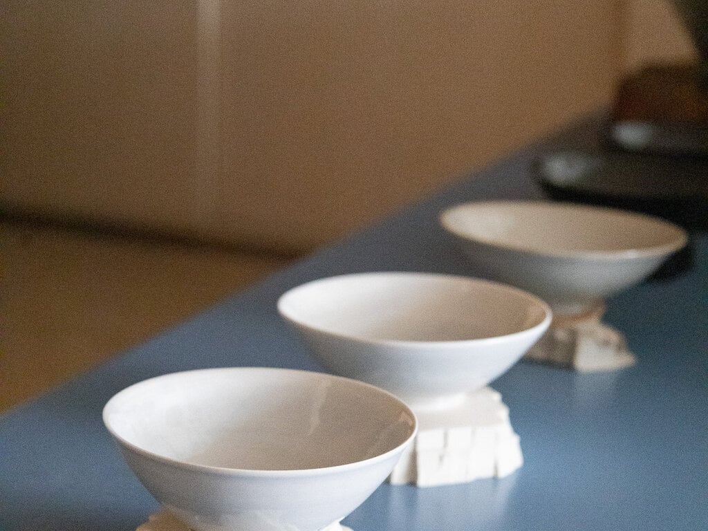 Liyang Zhang Quarry Cup (White Porcelain in Celadon Glaze No. 1)