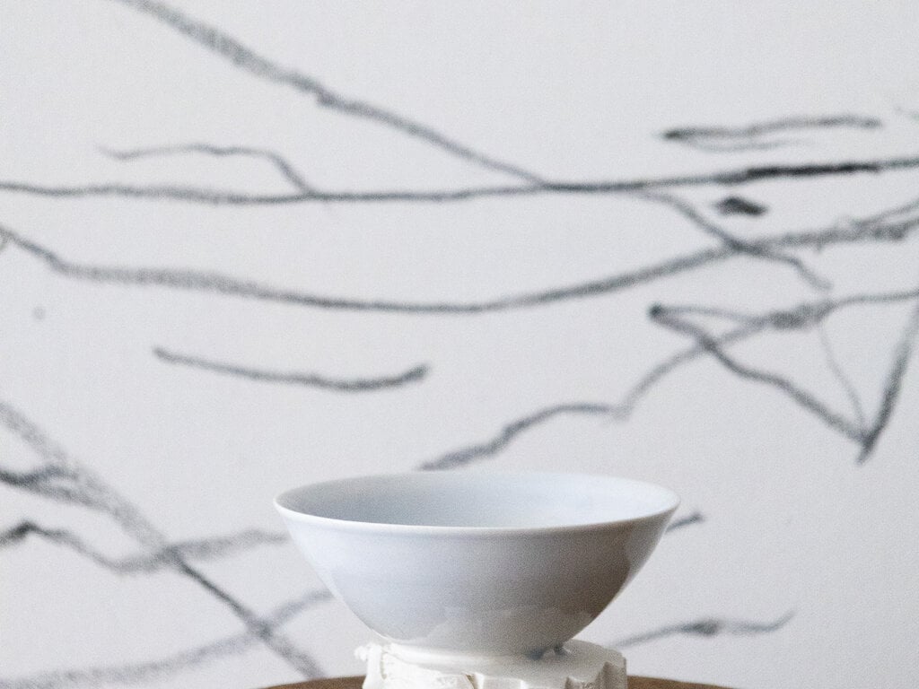 Liyang Zhang Quarry Cup (White Porcelain in Celadon Glaze No. 2)