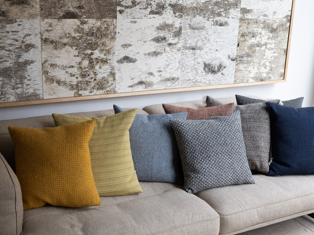 Mourne Textiles Mourne Pebble Sky Cushion