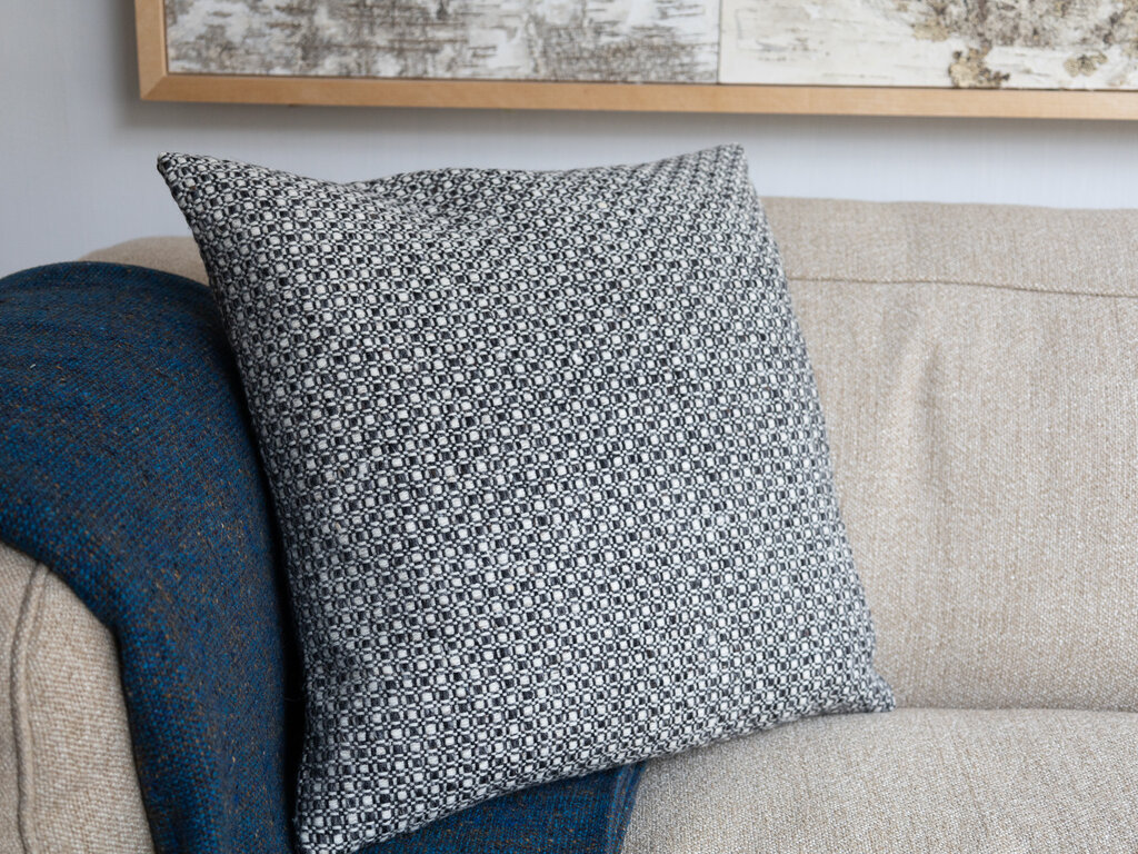 Mourne Textiles Cloughmore Cushion - Monochrome