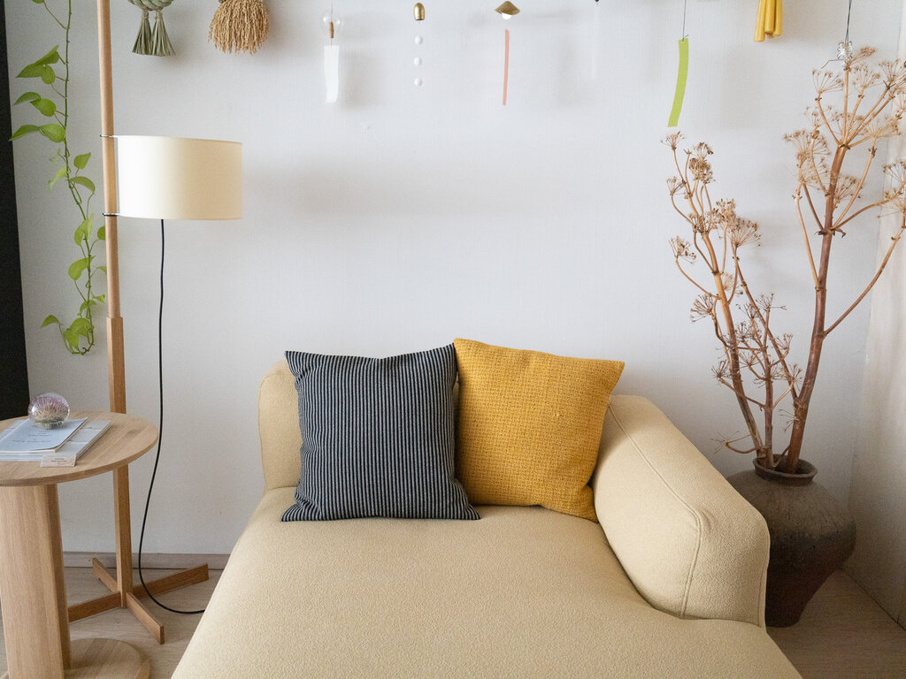 Gerd Hay-Edie for Mourne Textiles Mourne Stripe Cushion