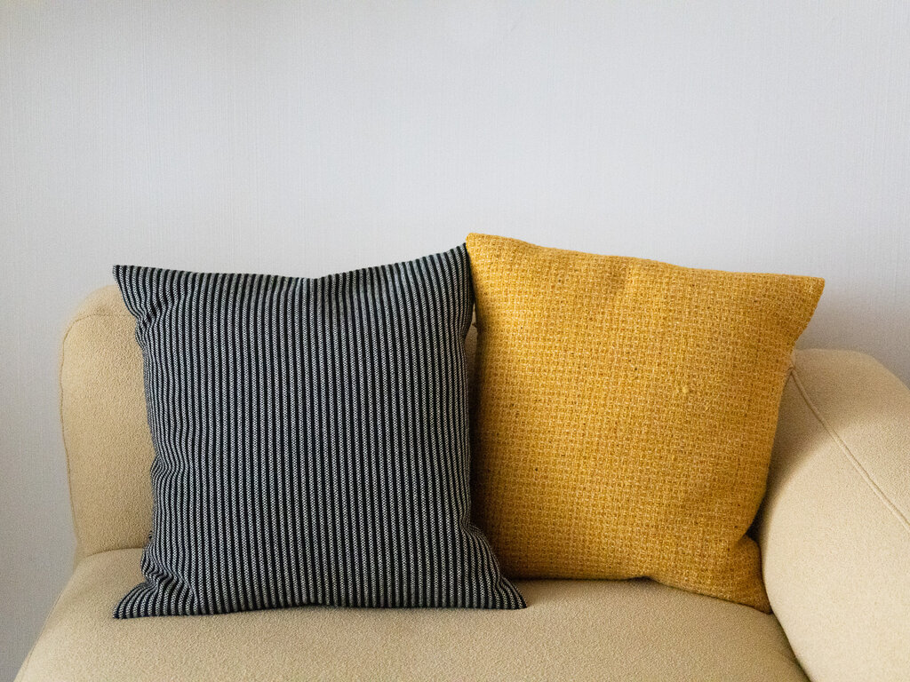 Gerd Hay-Edie for Mourne Textiles Mourne Stripe Cushion