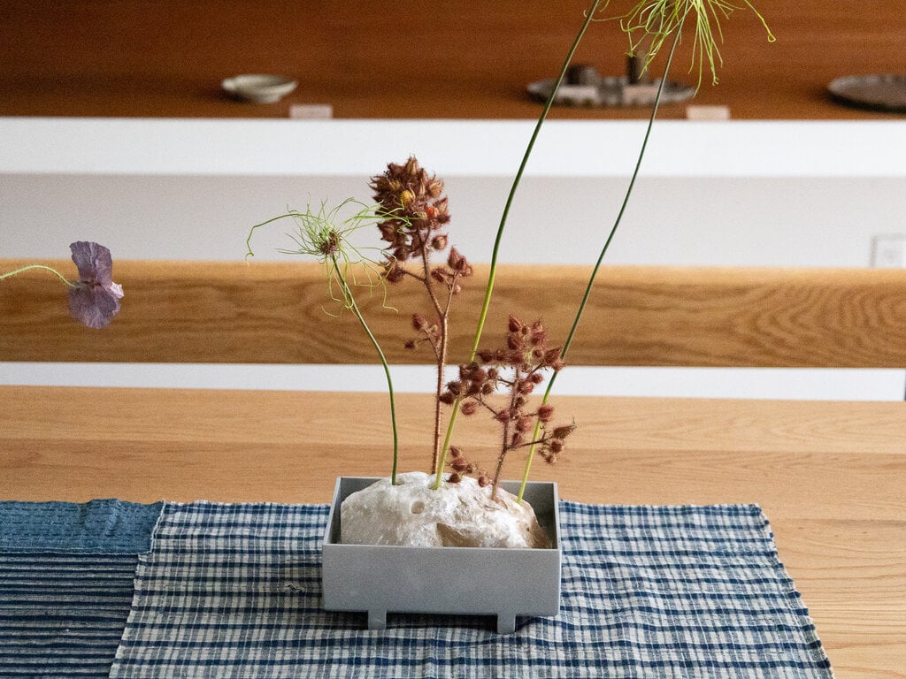 Spanish Alabaster with Aluminum Box by Elizabeth Lenny