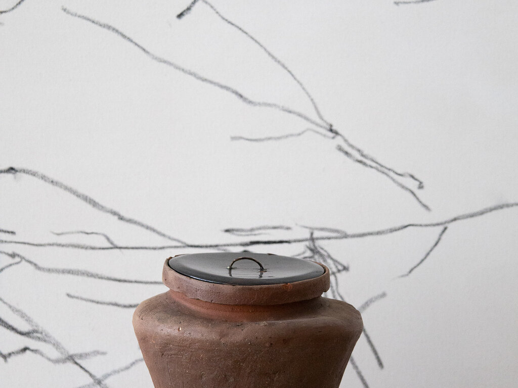 Antique Kamakura Period Tokoname Fushiki Water Jar