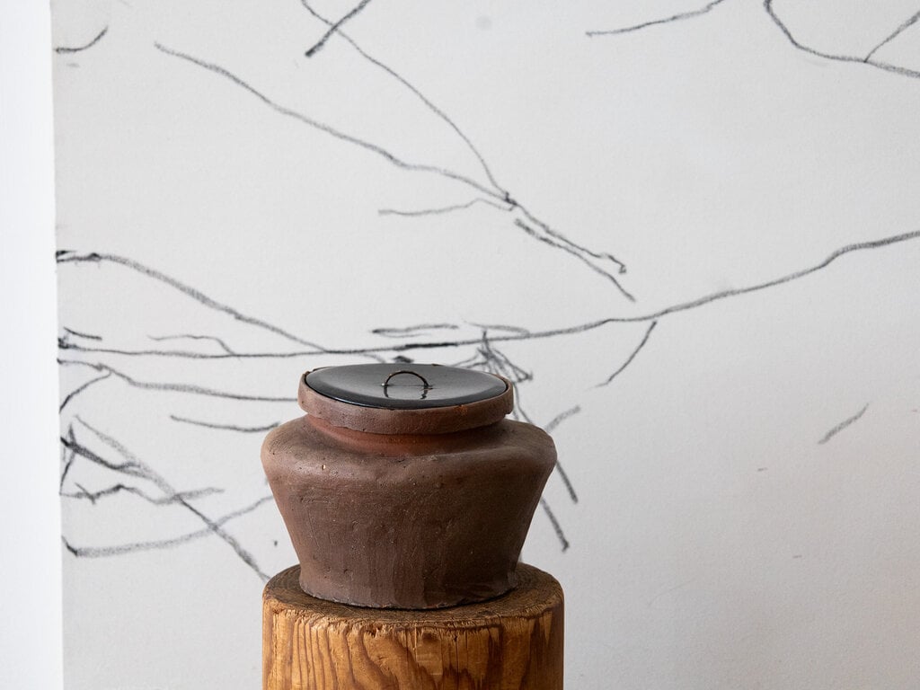 Antique Kamakura Period Tokoname Fushiki Water Jar