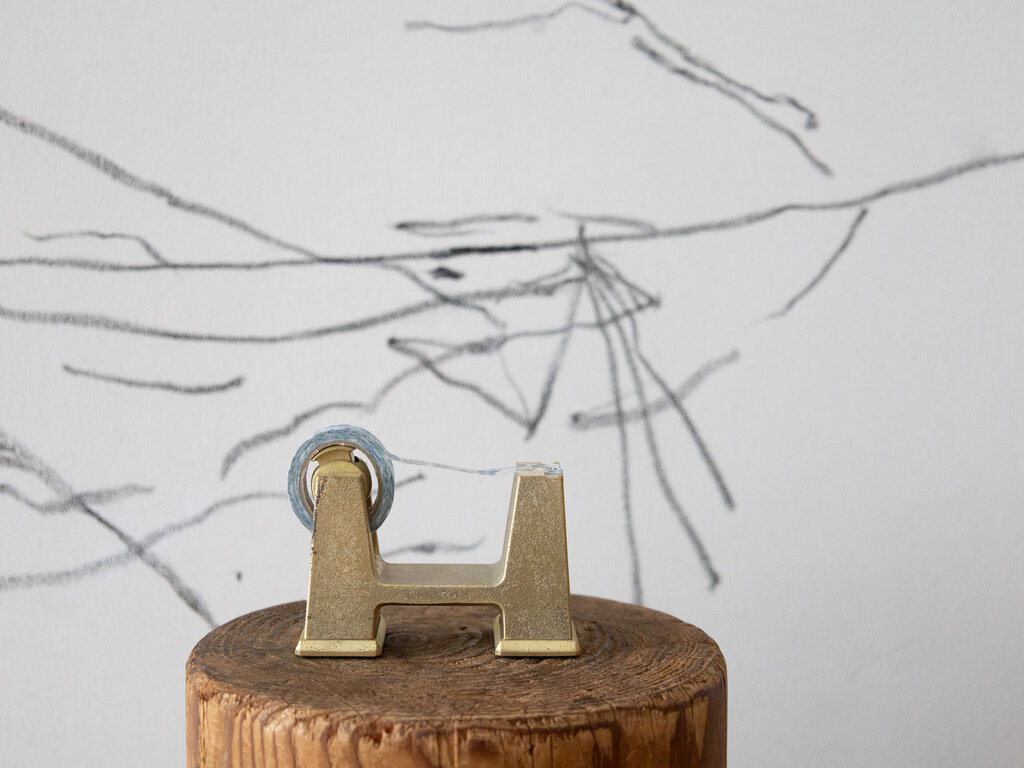 Oji Masanori for Futagami Brass Tape Dispenser