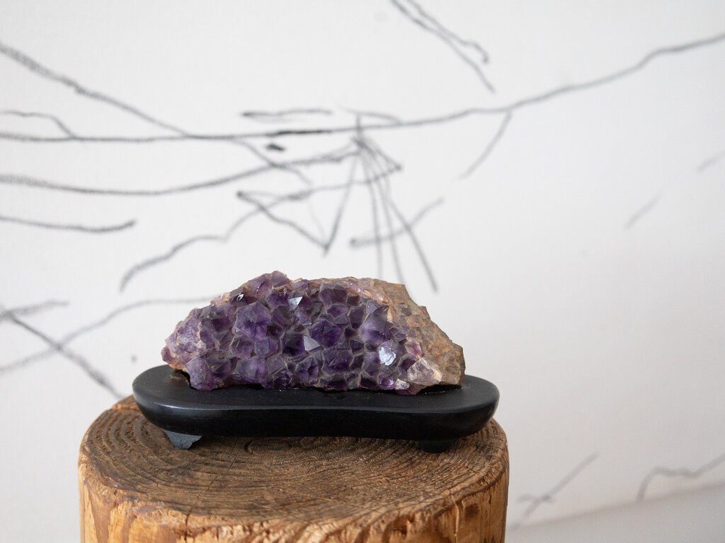 Antique Amethyst Viewing Stone