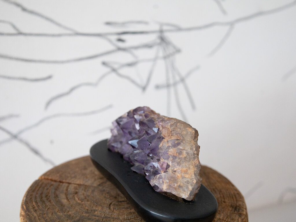 Antique Amethyst Viewing Stone