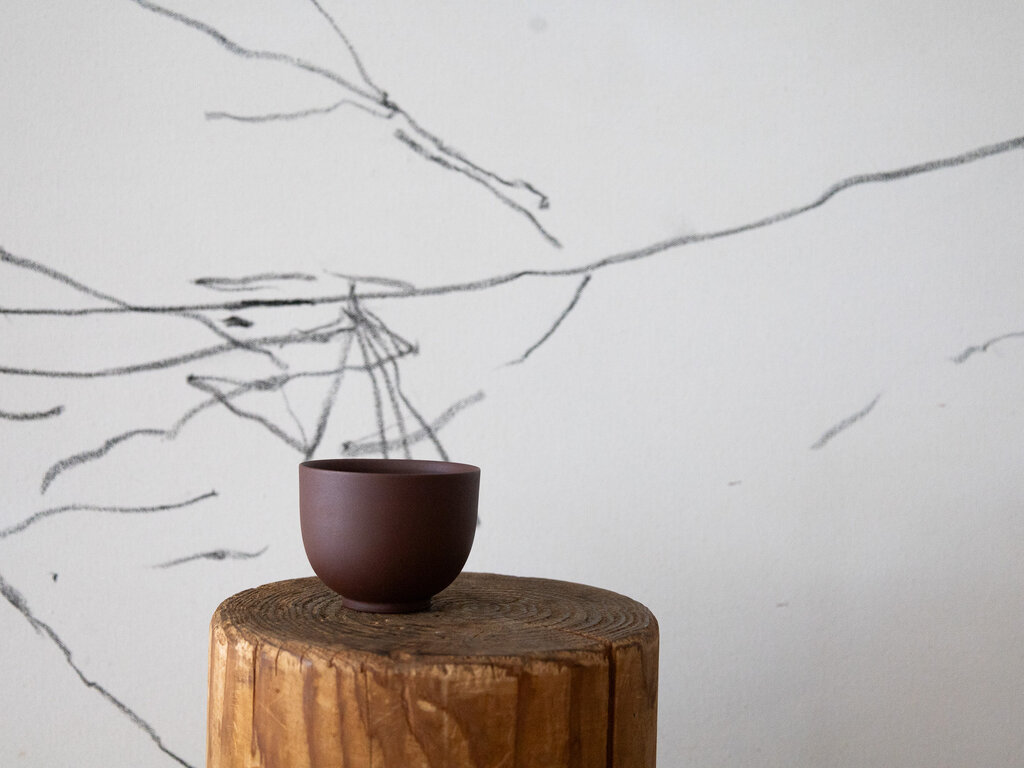 Jonas Lindholm Teacup (Red Clay)