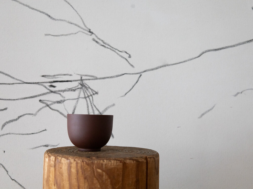 Jonas Lindholm Teacup (Red Clay)