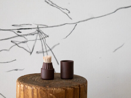 Jonas Lindholm Toothpick Holder (Red Clay)