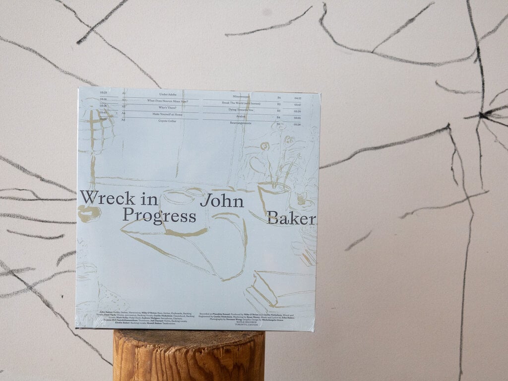 Mjölk John Baker - Wreck in Progress Vinyl