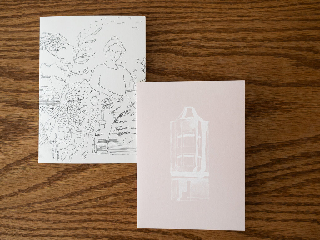 Mjölk Greeting Card (Mjölk Façade)